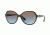 Vogue VO2916SB Single Vision Prescription Sunglasses VO2916SB-232248-58 - Lens Diameter 58 mm, Frame Color Mud Green/opal Azure