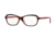 Vogue VO2999BF Single Vision Prescription Eyeglasses 2343-54 - Top Dark Havana/pink Crystal Frame