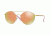Vogue VO4023S Sunglasses 50245R-56 - Matte Pink Gold Frame, Grey Mirror Rose Gold Lenses