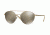 Vogue VO4023S Sunglasses 996/5A-56 - Matte Cream/pale Gold Frame, Light Brown Mirror Dark Gold Lenses