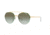 Vogue VO4113S Sunglasses 280/8E-54 - Gold Frame, Green Gradient Lenses