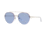 Vogue VO4113S Sunglasses 323/76-54 - Silver Frame, Dark Violet Lenses