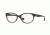 Vogue VO5103F Single Vision Prescription Eyeglasses 2386-53 - Top Dark Havana/transp Brown Frame