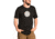 Volquartsen Firearms T-Shirt w/ Volquartsen Firearms White Logo, 50% Poly, Retail fit, Sideseamed - Men's, Black, Large, VCATS-L