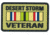 Voodoo Tactical Desert Storm Veteran Patch, Rubber, 07-0810000000