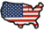 Voodoo Tactical U.s.a. Flag Patch, 07-0913000000