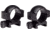 Vortex 1-inch Rifle Scope Rings, Low, Picatinny/Weaver Mount, Set of 2, Black, RING-L