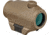 Vortex Crossfire 1x21mm Prismatic Red Dot Sight, 2 MOA, Tan, 2.5&quot;, 4.59oz, CF-RD2-T