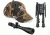 Vortex Viper 6.5-20x44 PA Rifle Scope with Mil Dot Reticle w/ Champion Targets Bipod and Vortex Camo Hat