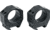 Vortex Precision Matched Rifle Scope Rings, 30 mm Tube, Medium - 0.97 in, Black, PMR-30-97