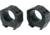 Vortex Precision Matched Rifle Scope Rings, 30 mm Tube, Medium - 0.97 in, Weaver, Black, PMR-30-97-W
