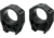 Vortex Precision Matched Rifle Scope Rings, 34 mm Tube, 1.45 in, Black, PMR-34-145