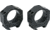 Vortex Precision Matched Rifle Scope Rings, 34 mm Tube, Medium Plus - 1 in, Black, PMR-34-100