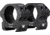 Vortex Pro Series 1 inch Rifle Scope Rings, Weaver/Picatinny, Low Height, 0.75 inch, Black, PR1-L