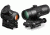 Vortex SPARC AR 1x22mm 2 MOA Red Dot Sight, AAA Battery w/ 3x Magnifier and Flip Mount, Black