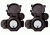Vortex Strike Fire Red and Green Dot Scope Reticle View