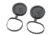 Vortex Tethered Objective Lens Covers, Set of 2 50 mm Diamondback, Black CAPD50