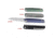 Vouking Knives Samgun Framelock Folding Knife, 4.25in Closed, 3.5in Stonewash 12C27 Sandvik SS Drop Point, Black Tumbled Finish Titanium Handle, Pocket Clip, TS05BLC