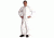 VWR Coveralls Made With Dupont Tyvek Isoclean Material Coveralls With Elastic Ankles, Case of 25, IC181SWH4XVD