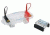 VWR Mini Horizontal Electrophoresis Systems Combs 1.5 Mm x 5-Tooth Comb, Each, E1107-5.1.5-