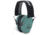Walkers Razor Slim Passive Ear Muffs, 27 dB NRR, Teal, GWP-RSMPAS-TL