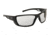 Walkers GWP-SF-8283-CL Premium Safety Glasses 8283 Clear Polycarbonate Black