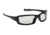 Walkers GWP-SF-9201-CL Premium Safety Glasses 9201 Clear Polycarbonate Black