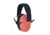 Walkers Youth &amp; Women Folding Ear Muffs, 23 dB NRR, Coral, GWP-YWFM2-COR