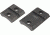 Warne 2 Pc Steel Mounting Base, Cooper 16/22/50/52 - Matte M898/848M