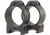 Warne Maxima Steel Rings, 30mm, Weaver/Picatinny, PA, Low - Matte 213M
