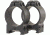 Warne Maxima Steel Rings, 30mm, Weaver/Picatinny, PA, Medium - Matte 214M