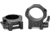 Warne 30mm Riflescope Rings, Hight, 515LM
