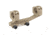 Warne Extended Skeletonized, Dark Earth, 1 Inch MSR Height 20 MOA, LRSKEL1DE