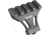 Warne Picatinny Side Mount Adapter, 45 degree, Tactical Gray, A645TG