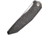 We Knife Co Ltd Cybernetic Flame Folding Knife, 5in Closed, 4in Bead Blast CPM-20CV SS Blade, Flame Anodized Titanium Handle, Nylon Case, WE22033-3
