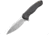 We Knife Co Ltd Kitefin Framelock Black SW Folding Knife, 3.25 satin finish CPM S35VN stainless blade, Black stonewash finish titanium handle, 2001G