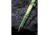 We Knife Co Ltd Tactical Pen, 5in Overall, Glass Breaker, Pocket Clip, Bolt Action Open/Close, Blue Plastic Storage Case, Titanium Construction, Green, Green, TP02B