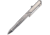 We Knife Co Ltd Tactical Pen, 5in Overall, Pocket Clip, Glass Breaker, Bolt Action Open/Close, Blue Plastic Storage Case, Titanium Construction, Gray, Gray, TP02C