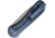 We Knife Co Ltd We Knife Elementum 2.96'' Blue Titanium/stnwsh 20cv Frm Lock