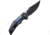 We Knife Co Ltd We Knife Magnetron 3.76'' Black Titanium Flame Inlay/blk Stnws