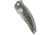 We Knife Co Ltd Weknife Quinseris Flipper &amp; Thumb Stud Knife Crystalized Silver Titanium Handle With Jungle Wear Fat Carbon Fiber Inlay 3.96inch Fafnir Damasteel Blade We23093-ds1 - WE23093-DS1