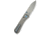 We Knife Co Ltd Weknife Bougie Banter Thumb Stud &amp; Crossbar Lock Knife Upscale Art Deco Styling On Gray Titanium Handle 2.91inch Gray Stonewashed Cpm S45vn Blade We24009-2 - WE24009-2