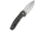 We Knife Co Ltd Weknife Micro Trogon Thumb Stud Knife Tiger Stripe Pattern Flamed Titanium Handle - WE24043-3