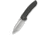 We Knife Co Ltd Weknife Micro Trogon Thumb Stud Knife Tiger Stripe Pattern Flamed Titanium Handle - WE24043-3