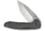 We Knife Co Ltd Weknife Micro Trogon Thumb Stud Knife Tiger Stripe Pattern Flamed Titanium Handle - WE24043-3
