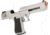 WE-Tech Desert Eagle .50 AE Full Metal Gas Blowback Airsoft Pistol by Cybergun, Silver, Medium, 090510 / CG-DE0101