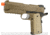 WE-Tech Full Metal 1911 Desert Warrior Socom 4.3 Airsoft Gas Blowback Pistol, Gun Only, Tan, WE-E011-T