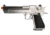 WE-Tech Desert Eagle .50 AE Full Metal Gas Blowback Airsoft Pistol by Cybergun, Chrome, Medium, 950507/CG-DE0102