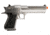 WE-Tech Desert Eagle .50 AE Full Metal Gas Blowback Airsoft Pistol by Cybergun, Chrome, Medium, 950507/CG-DE0102