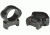 Weaver Cross Lock Rifle Scope Rings, 1in, Medium, Black 49302